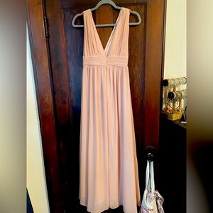 Bridesmaid dress (light pink)